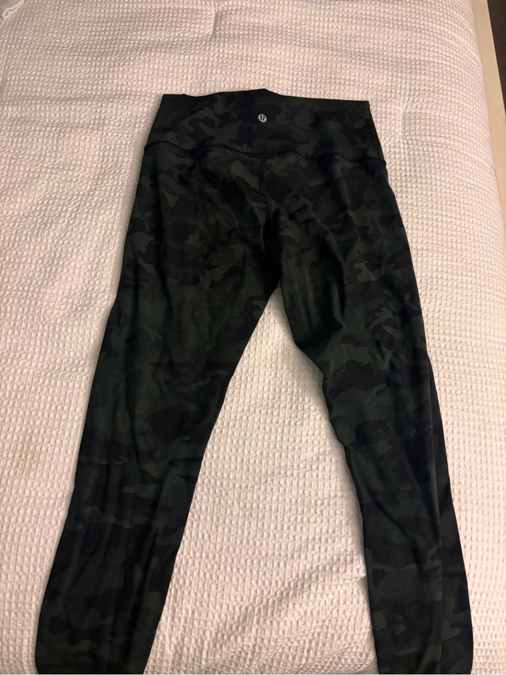 lululemon athletica Dark Green Camo High-Rise Leggings